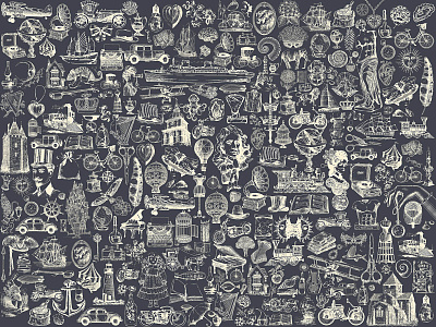 Фотообои Postmodern 7, ПОСТМОДЕРН / POSTMODERN, Wall street