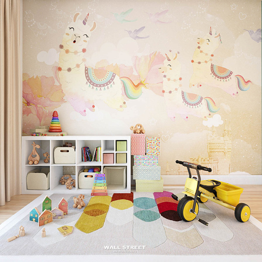 Фотообои в интерьере артикул Felicita 7, FELICITA, Wall street Фотообои в интерьере артикул Felicita 7, FELICITA, Wall street