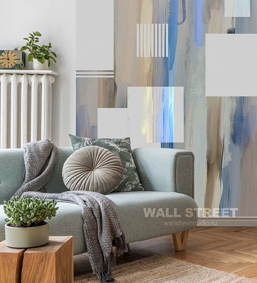 Фотообои в интерьере артикул Element 15, ЭЛЕМЕНТ / ELEMENT, Wall street