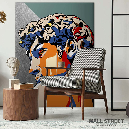 Фотообои в интерьере артикул Gold Set 1, GOLD SET, Wall street Фотообои в интерьере артикул Gold Set 1, GOLD SET, Wall street