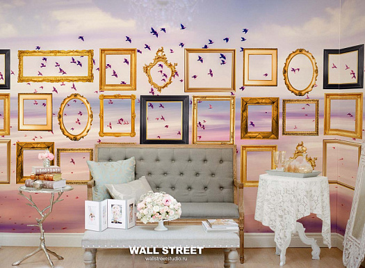 Фотообои в интерьере артикул Frame 1, FRAME, Wall street Фотообои в интерьере артикул Frame 1, FRAME, Wall street