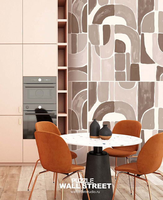 Фотообои в интерьере артикул Puzzle 4, PUZZLE, Wall street Фотообои в интерьере артикул Puzzle 4, PUZZLE, Wall street