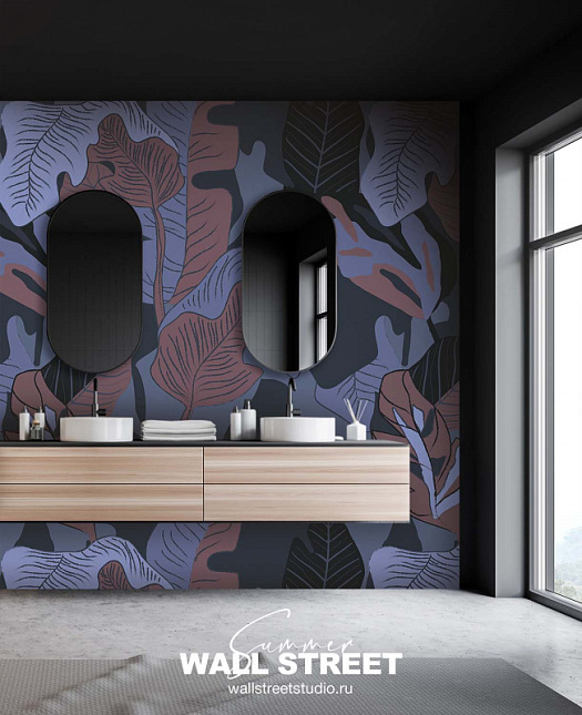 Фотообои в интерьере артикул Summer 10, ЛЕТО / SUMMER, Wall street